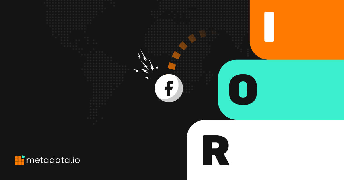 Facebook Ads Reporting_  10 Essential Metrics That Drive ROI - Black background with facebook logo